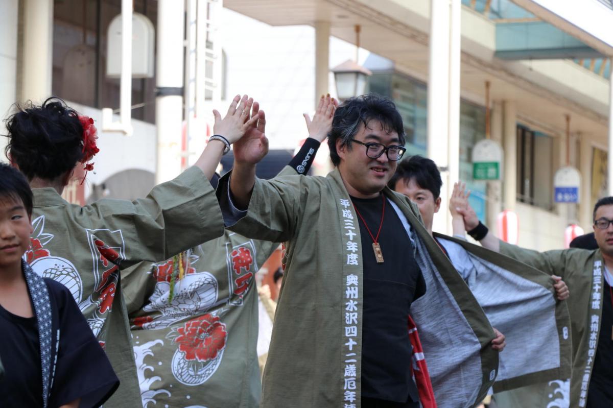 奥州水沢夏まつり2019 子供みこし・地方太鼓・干支和まつり・水沢ざっつぁかまつりその1 2019/08/03