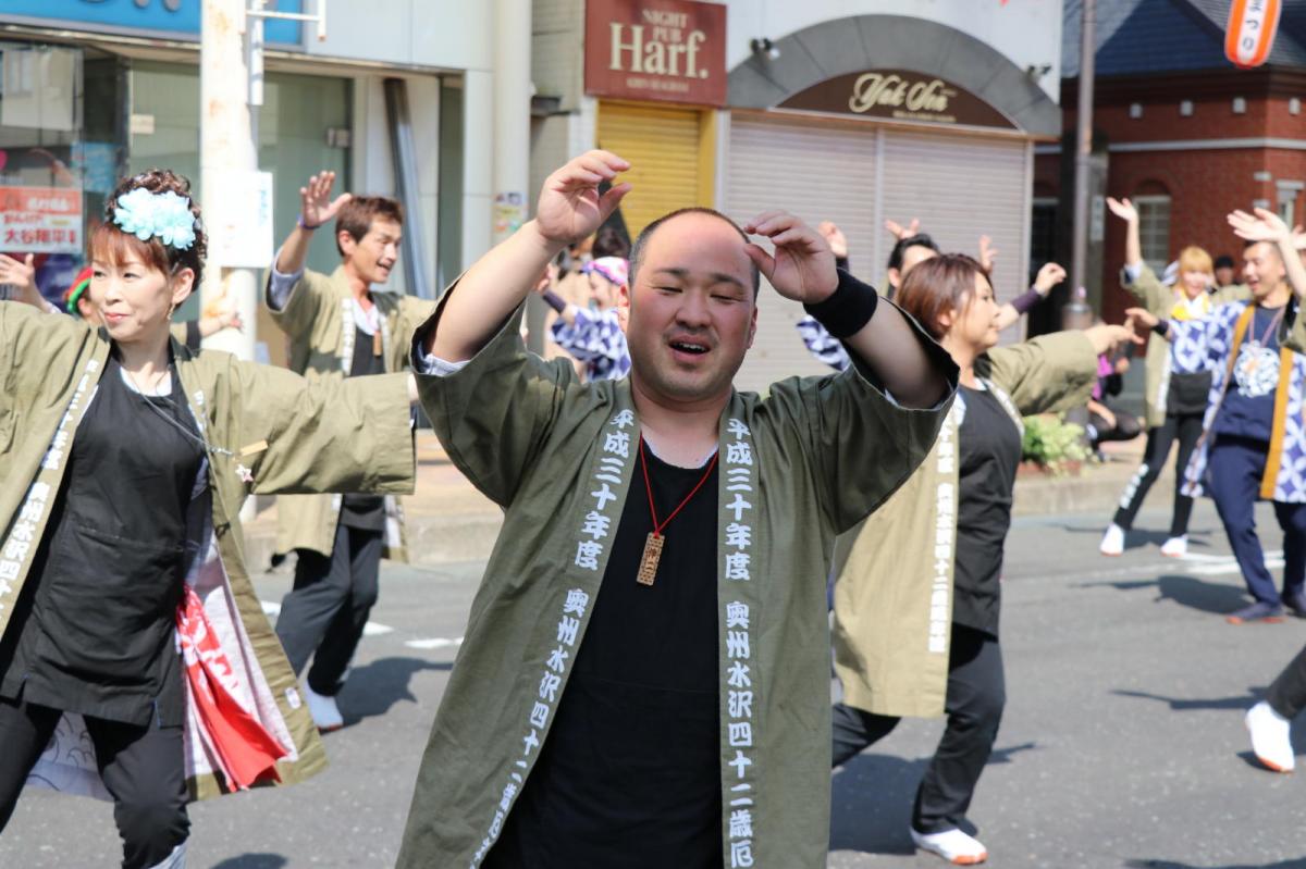 奥州水沢夏まつり2019 子供みこし・地方太鼓・干支和まつり・水沢ざっつぁかまつりその1 2019/08/03