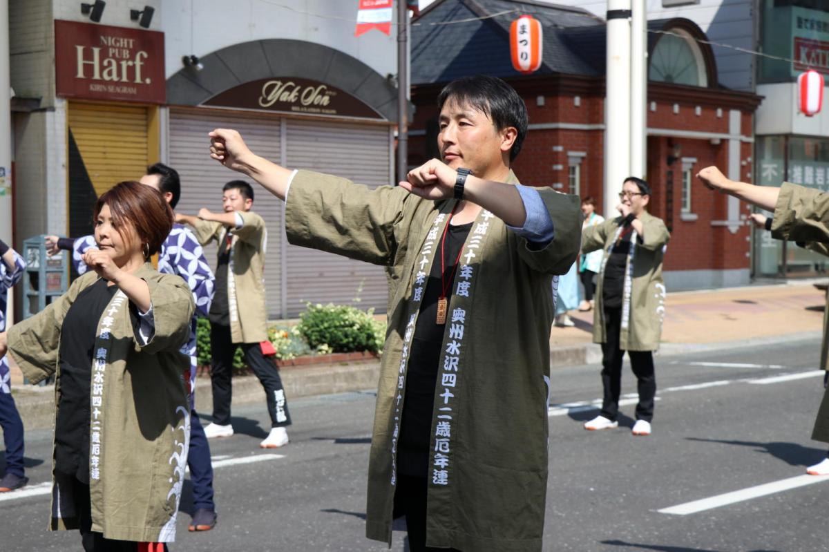 奥州水沢夏まつり2019 子供みこし・地方太鼓・干支和まつり・水沢ざっつぁかまつりその1 2019/08/03
