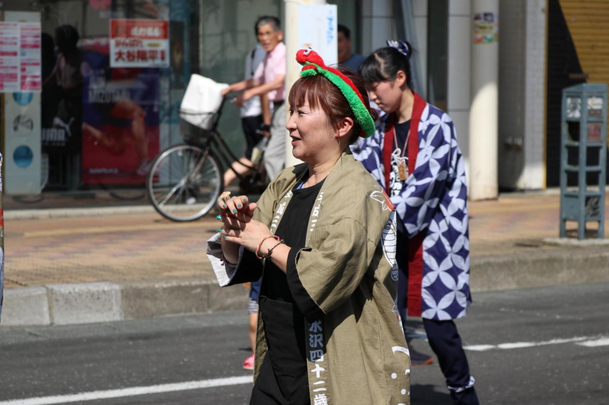 奥州水沢夏まつり2019 子供みこし・地方太鼓・干支和まつり・水沢ざっつぁかまつりその1 2019/08/03