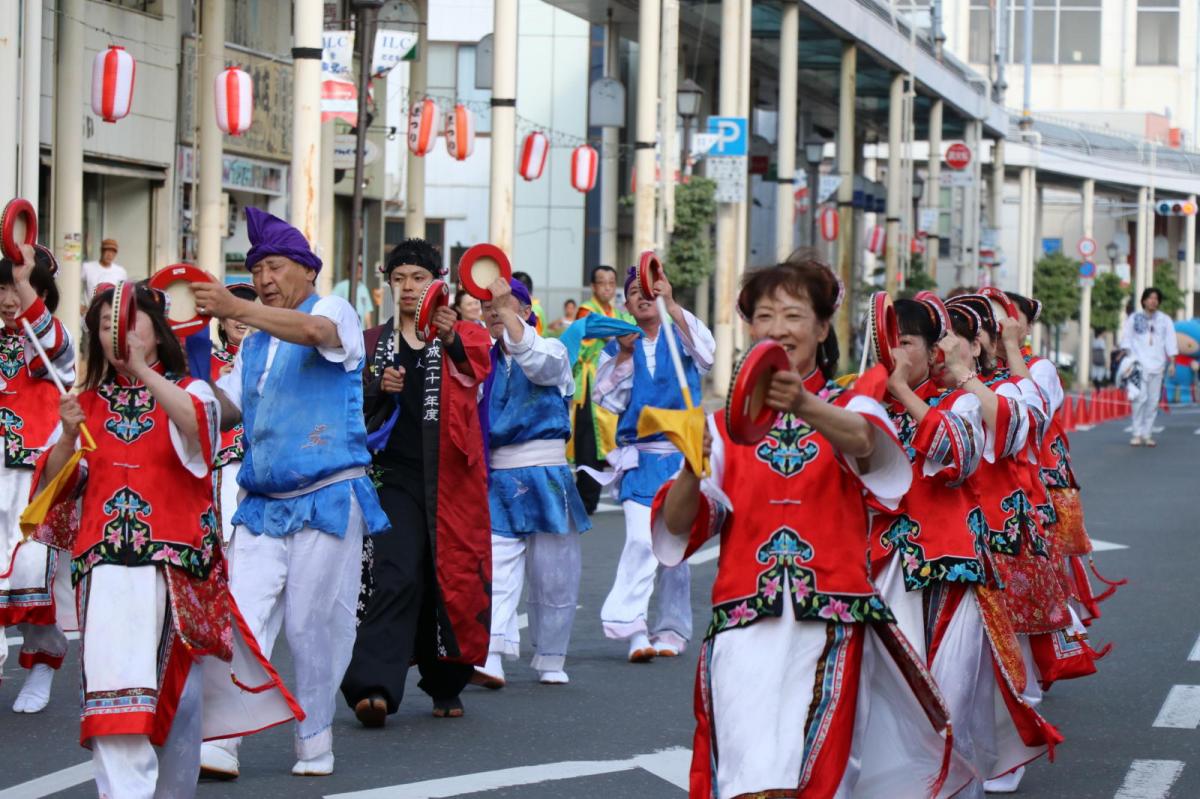 奥州水沢夏まつり2019 子供みこし・地方太鼓・干支和まつり・水沢ざっつぁかまつりその1 2019/08/03