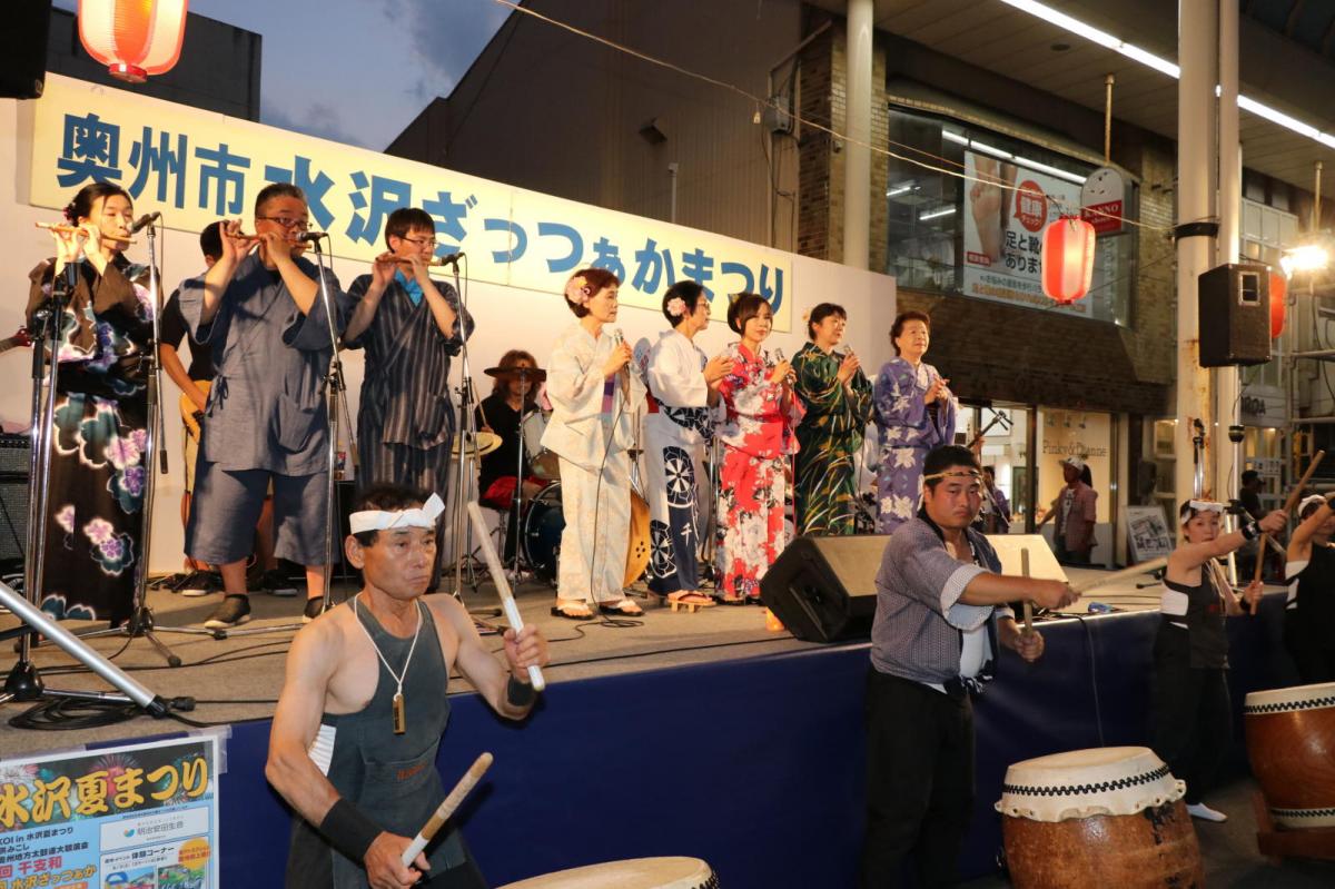 奥州水沢夏まつり2019 子供みこし・地方太鼓・干支和まつり・水沢ざっつぁかまつりその1 2019/08/03