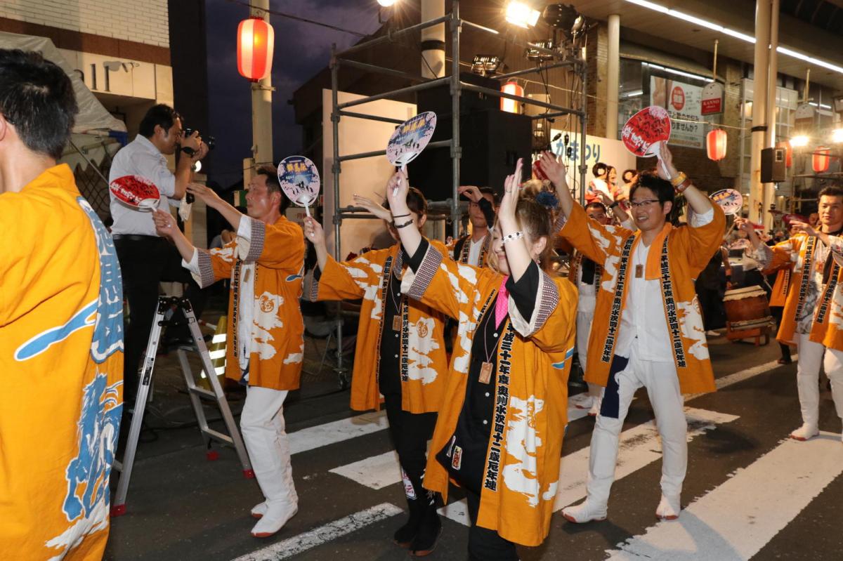 奥州水沢夏まつり2019 子供みこし・地方太鼓・干支和まつり・水沢ざっつぁかまつりその1 2019/08/03