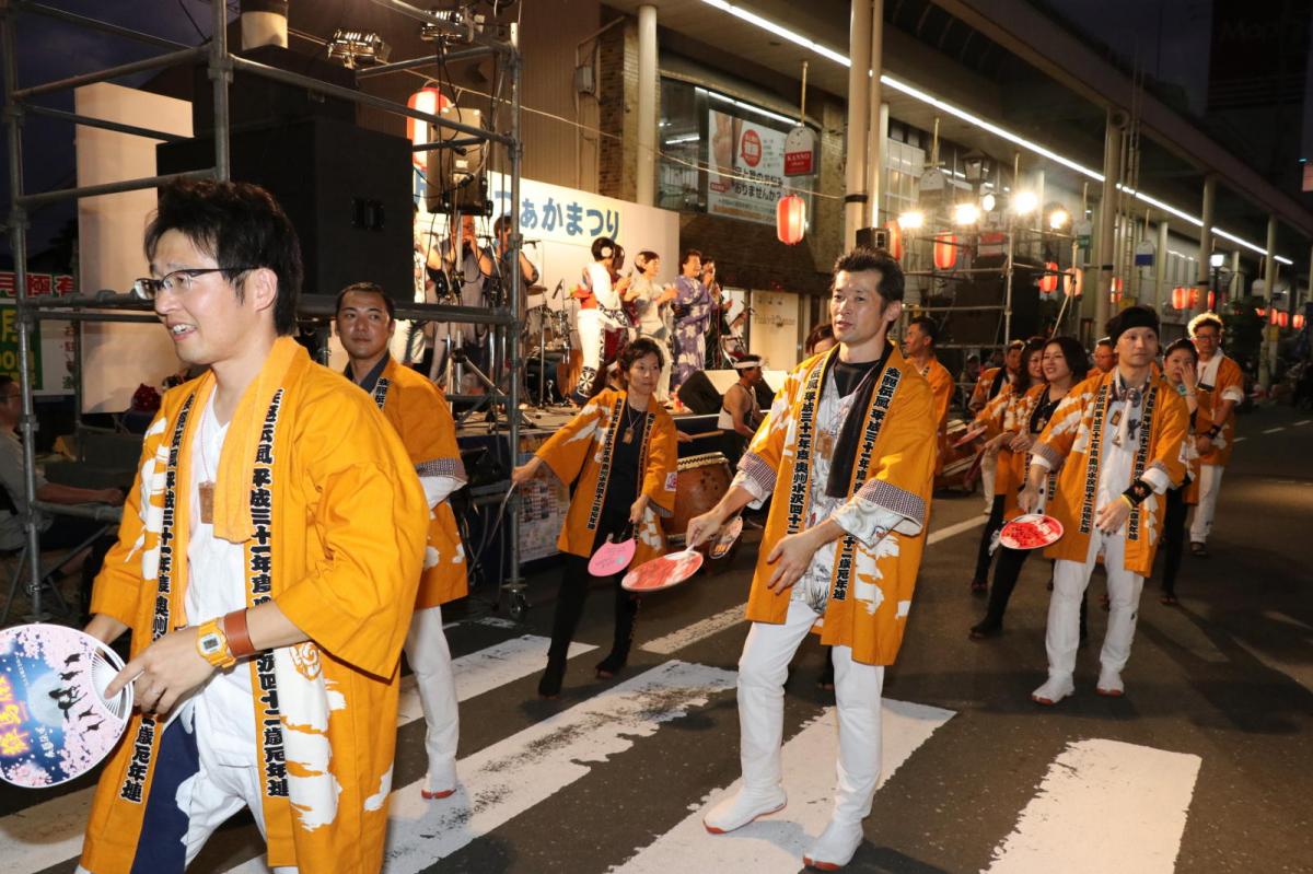 奥州水沢夏まつり2019 子供みこし・地方太鼓・干支和まつり・水沢ざっつぁかまつりその1 2019/08/03