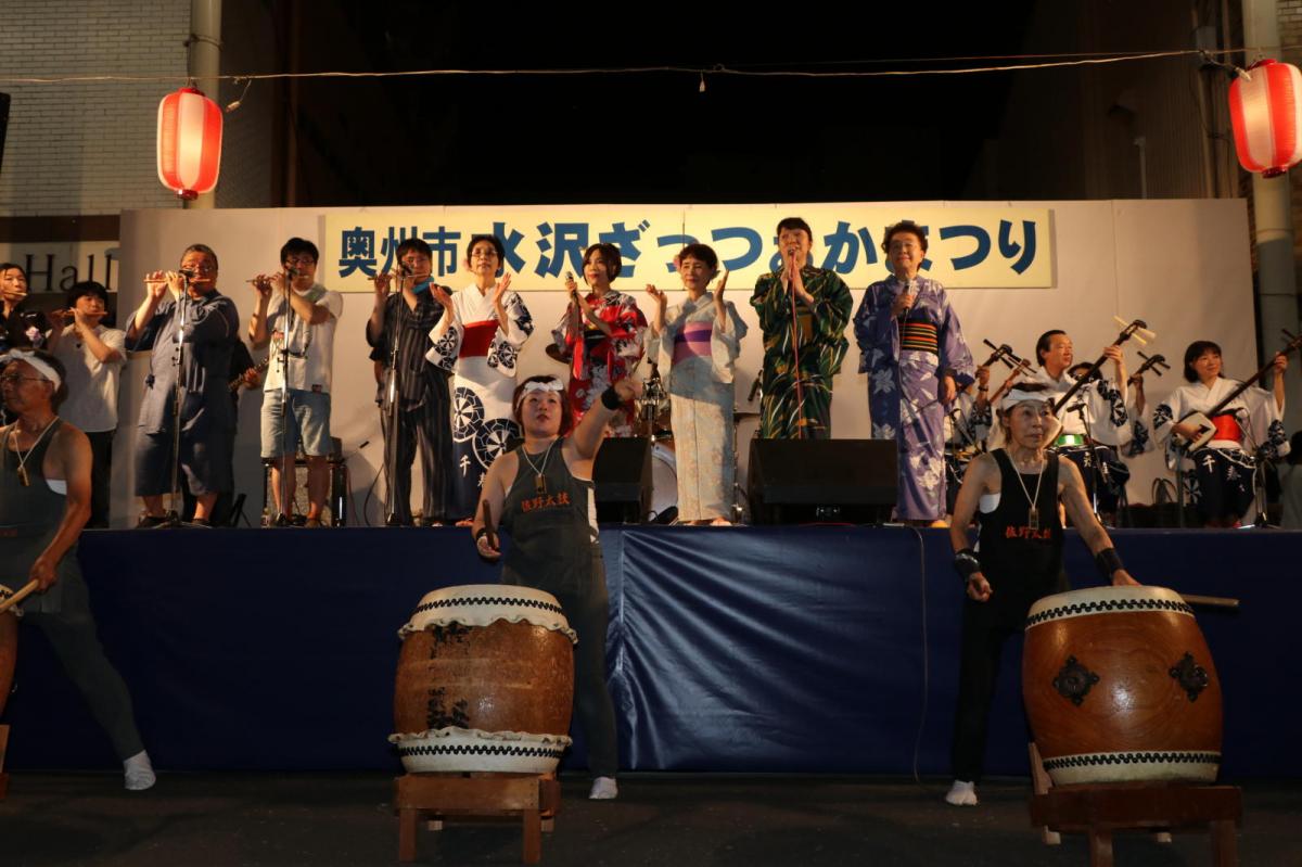 奥州水沢夏まつり2019 子供みこし・地方太鼓・干支和まつり・水沢ざっつぁかまつりその1 2019/08/03