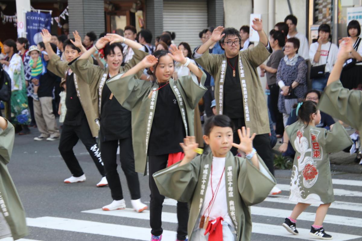 奥州水沢夏まつり2019 子供みこし・地方太鼓・干支和まつり・水沢ざっつぁかまつりその2 2019/08/03