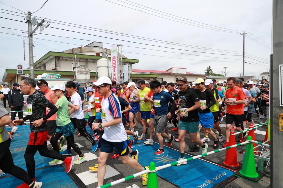 いわて奥州きらめきマラソン2023その3 スタート・ゴール編 2023/05/21