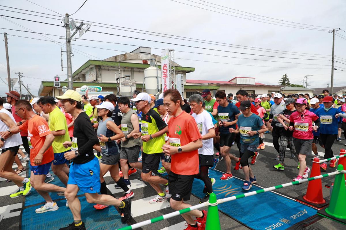 いわて奥州きらめきマラソン2023その3 スタート・ゴール編 2023/05/21