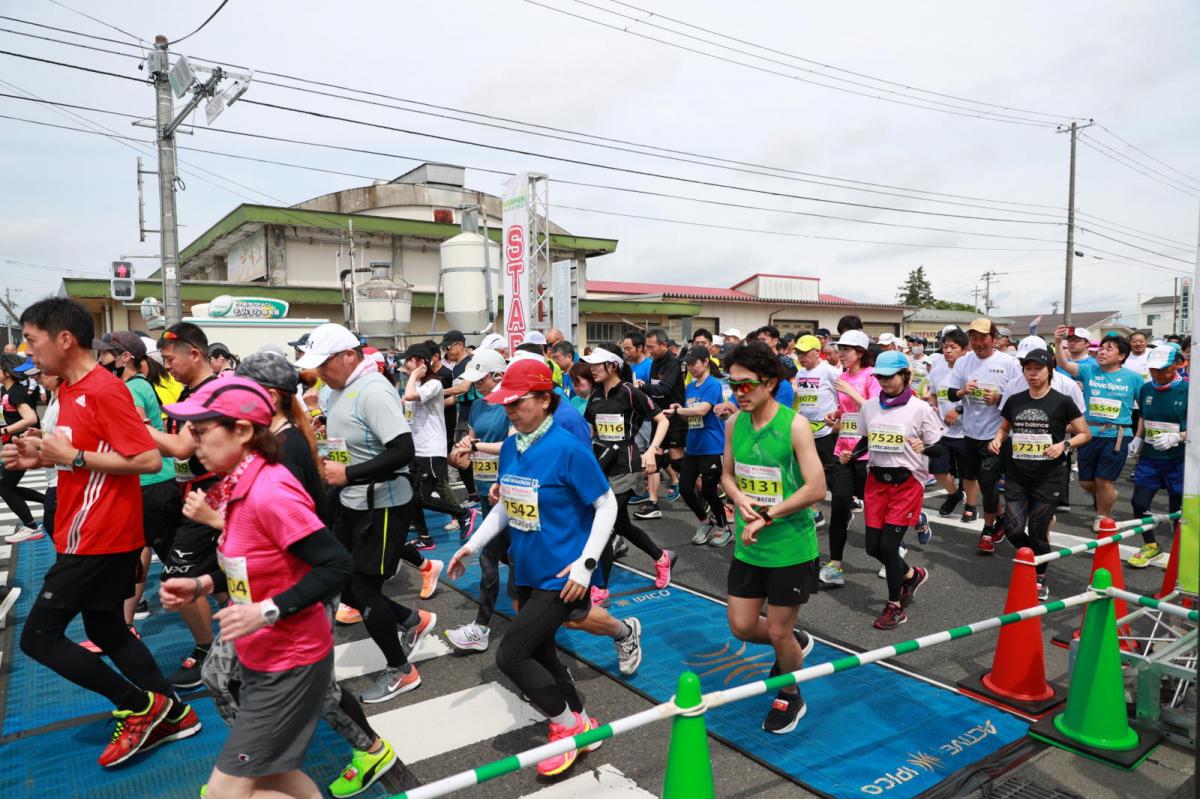 いわて奥州きらめきマラソン2023その3 スタート・ゴール編 2023/05/21
