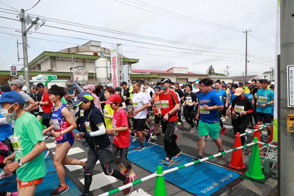 いわて奥州きらめきマラソン2023その3 スタート・ゴール編 2023/05/21