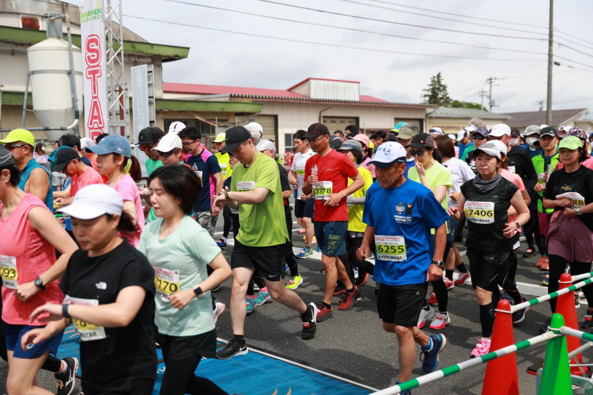 いわて奥州きらめきマラソン2023その3 スタート・ゴール編 2023/05/21