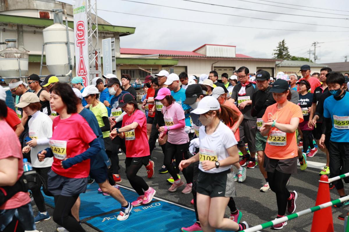 いわて奥州きらめきマラソン2023その3 スタート・ゴール編 2023/05/21