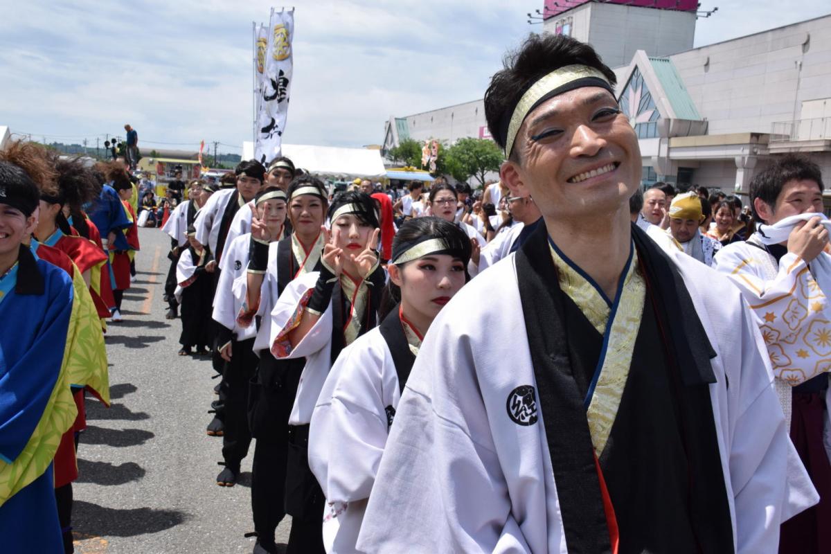 奥州前沢よさこいFesta16その1（奥州前沢よさこいフェスタ2023) 2023/07/09