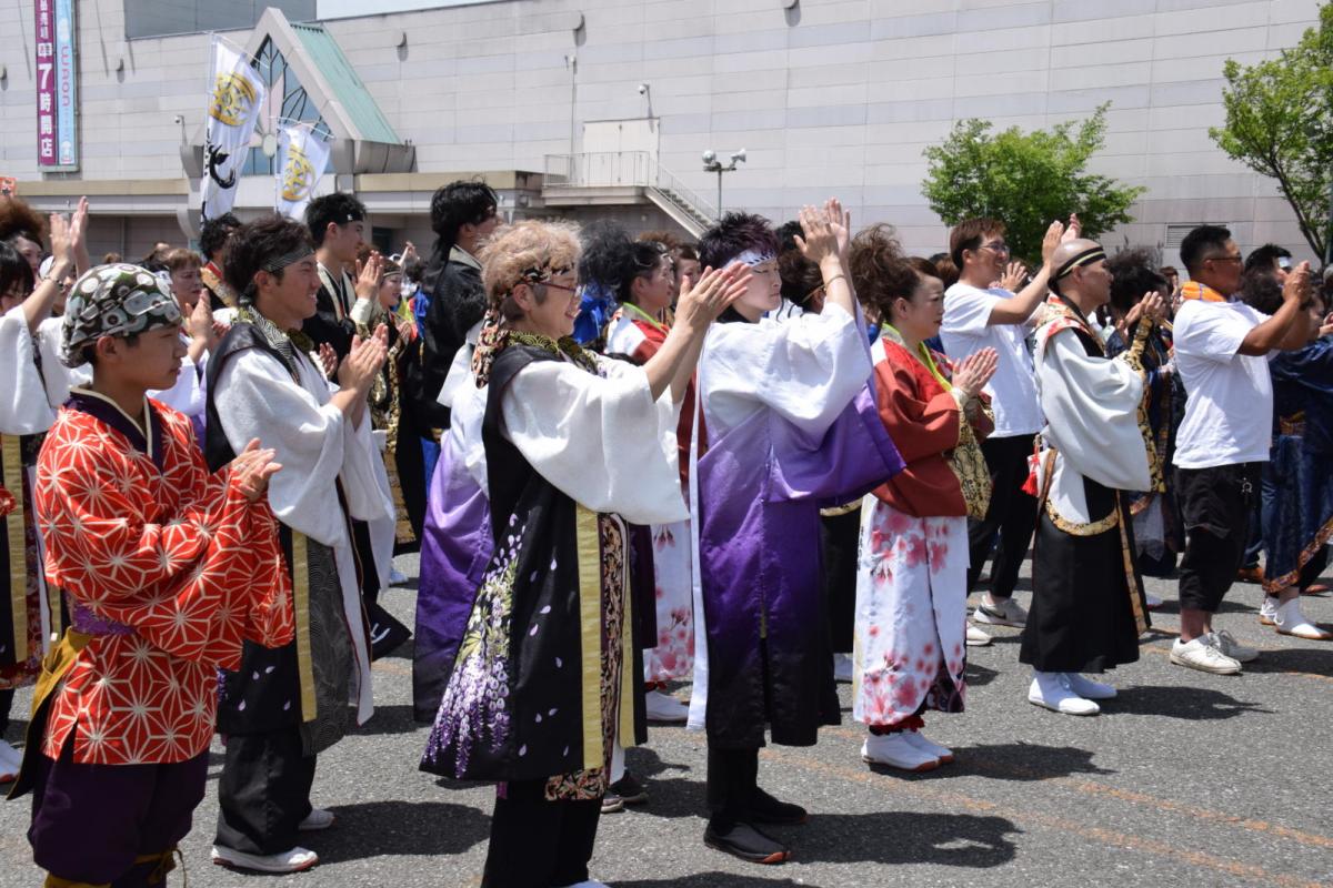 奥州前沢よさこいFesta16その1（奥州前沢よさこいフェスタ2023) 2023/07/09