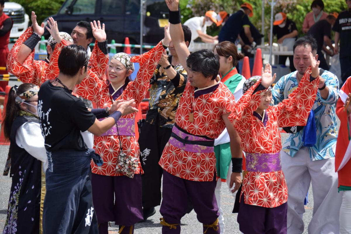 奥州前沢よさこいFesta16その1（奥州前沢よさこいフェスタ2023) 2023/07/09