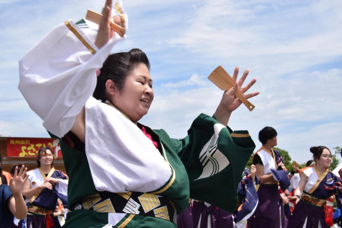 奥州前沢よさこいFesta16その1（奥州前沢よさこいフェスタ2023) 2023/07/09