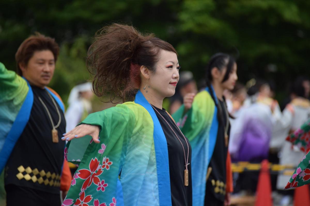 奥州前沢よさこいFesta16その1（奥州前沢よさこいフェスタ2023) 2023/07/09