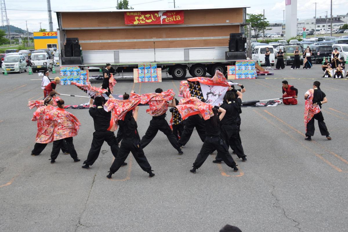 奥州前沢よさこいFesta16その1（奥州前沢よさこいフェスタ2023) 2023/07/09