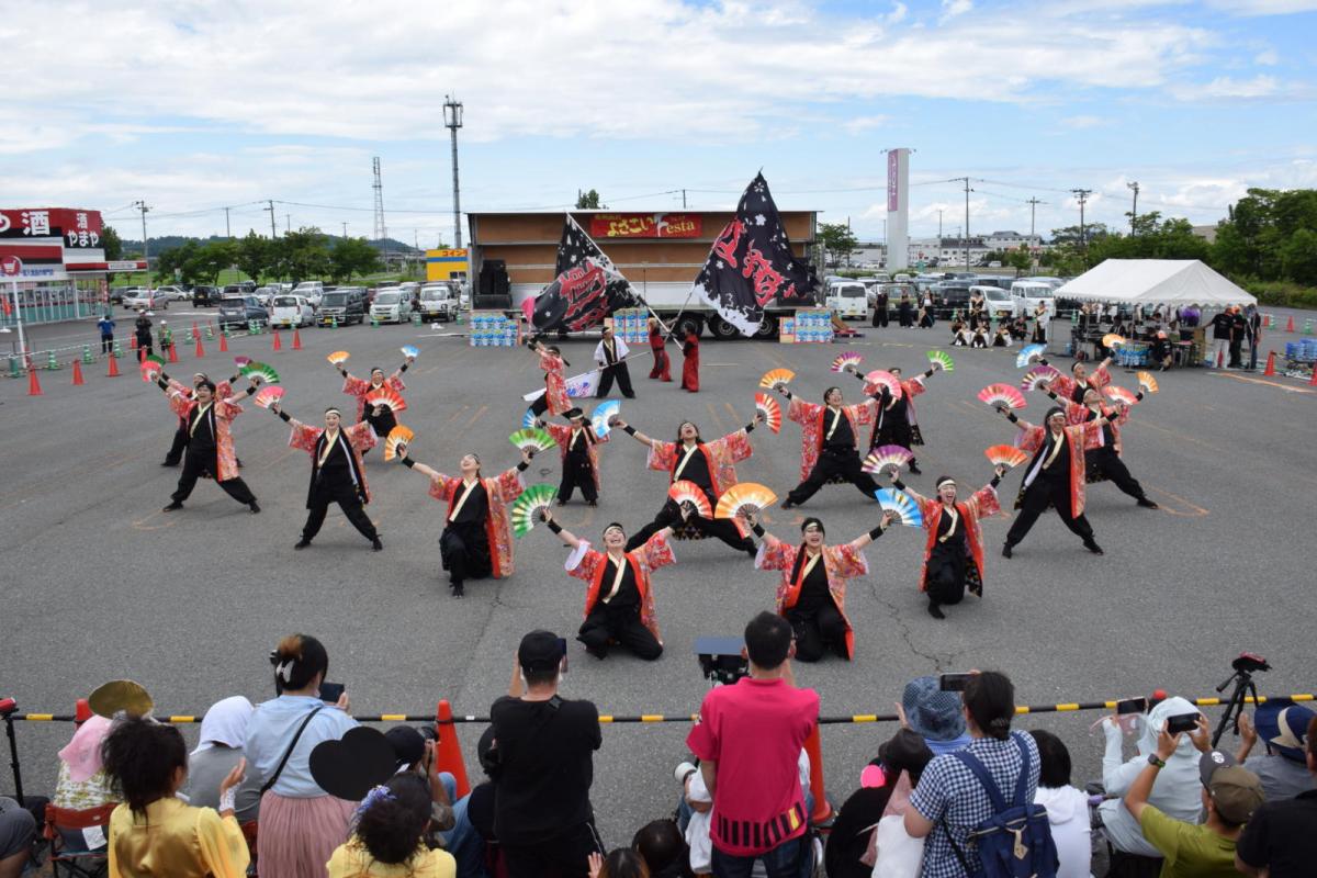 奥州前沢よさこいFesta16その1（奥州前沢よさこいフェスタ2023) 2023/07/09