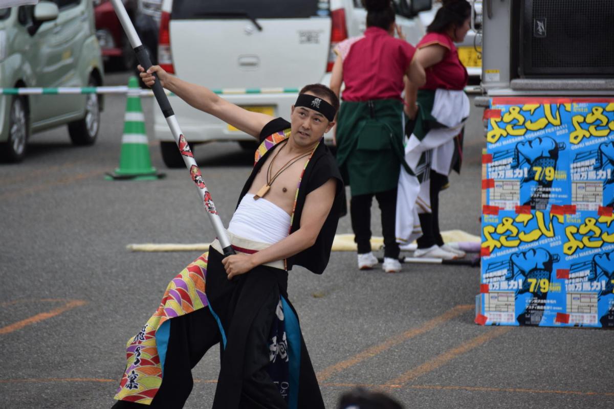 奥州前沢よさこいFesta16その1（奥州前沢よさこいフェスタ2023) 2023/07/09