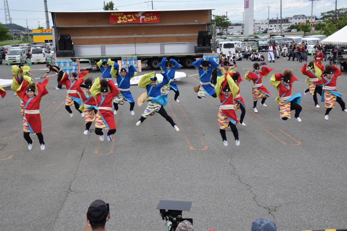 奥州前沢よさこいFesta16その1（奥州前沢よさこいフェスタ2023) 2023/07/09