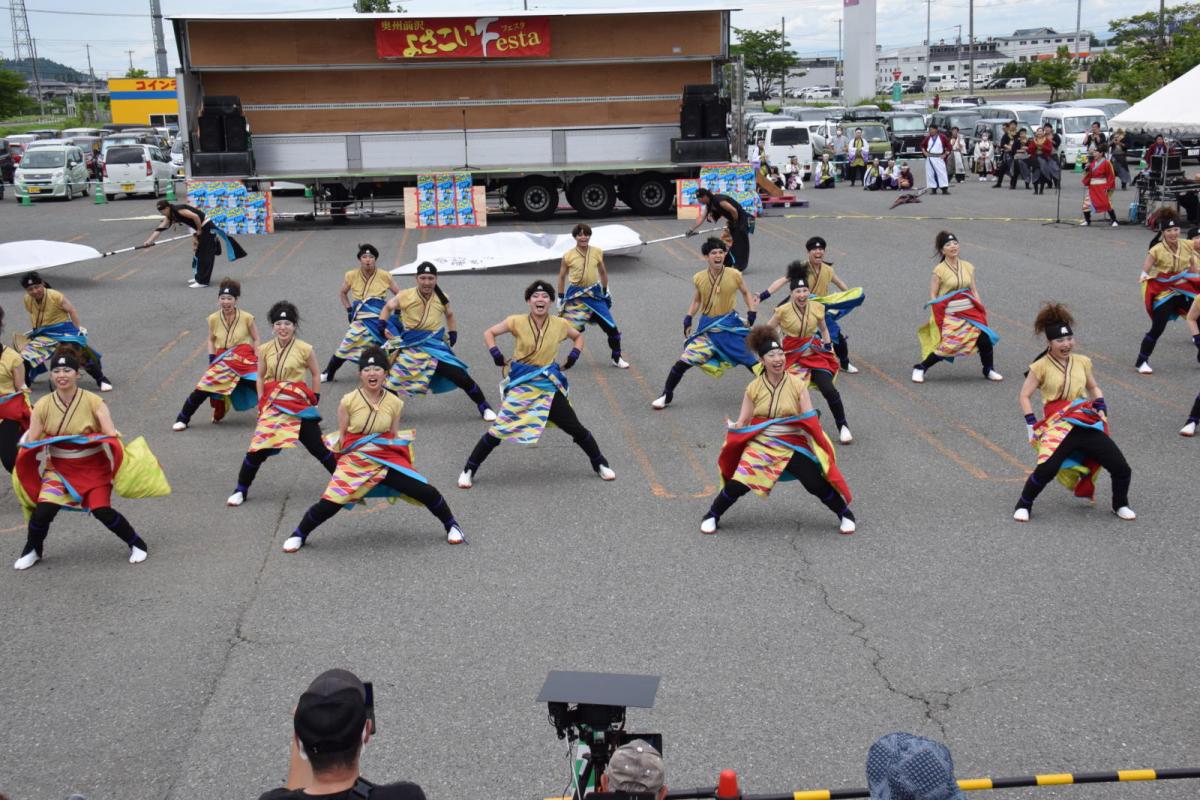 奥州前沢よさこいFesta16その1（奥州前沢よさこいフェスタ2023) 2023/07/09