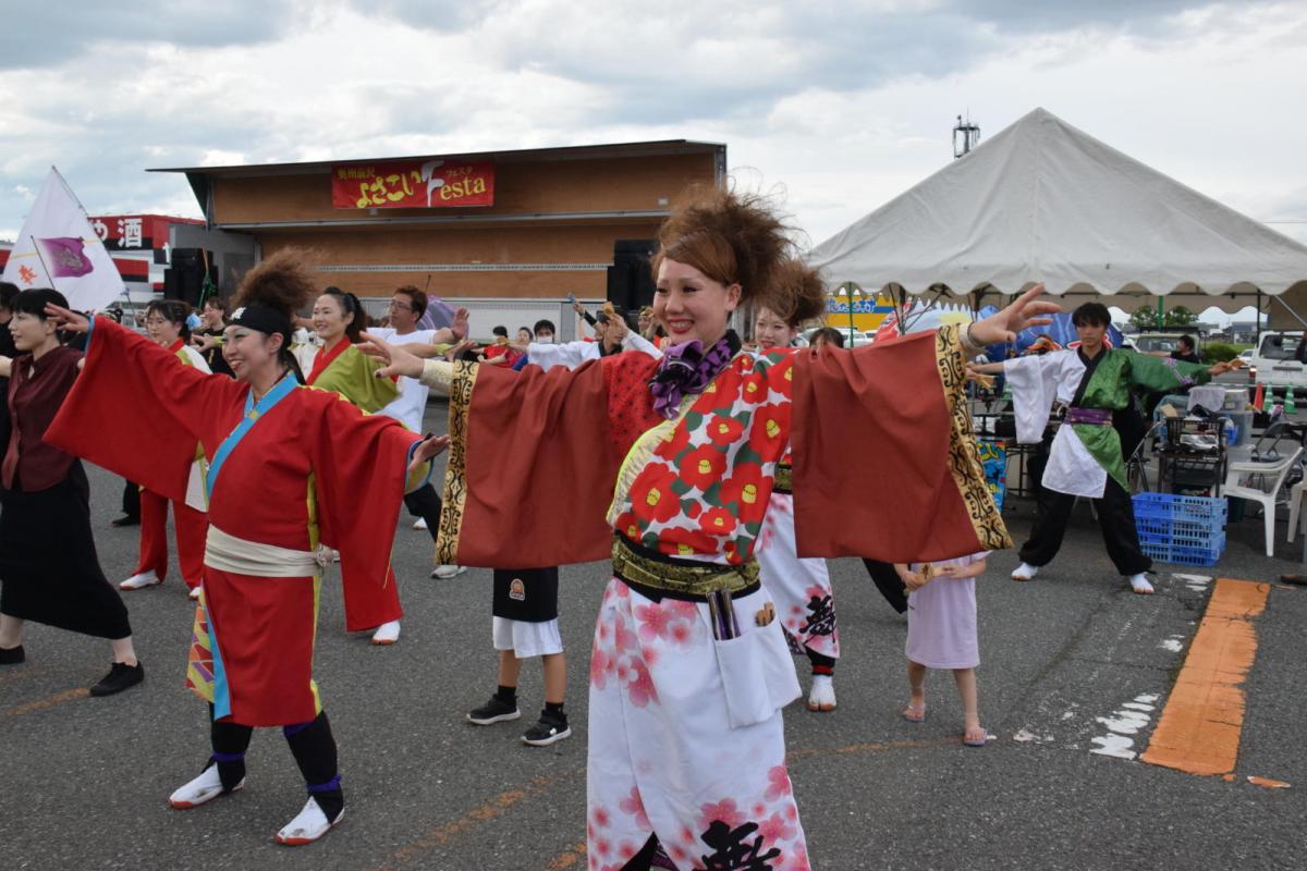 奥州前沢よさこいFesta16その1（奥州前沢よさこいフェスタ2023) 2023/07/09