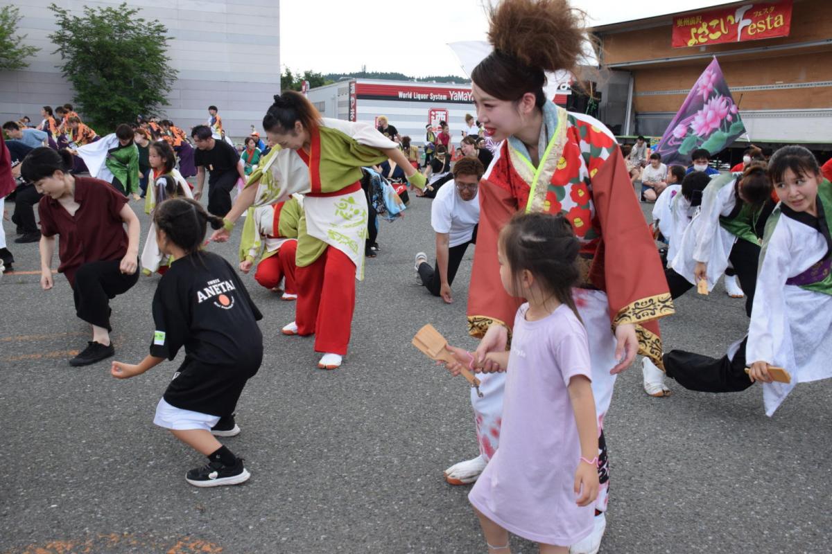 奥州前沢よさこいFesta16その1（奥州前沢よさこいフェスタ2023) 2023/07/09