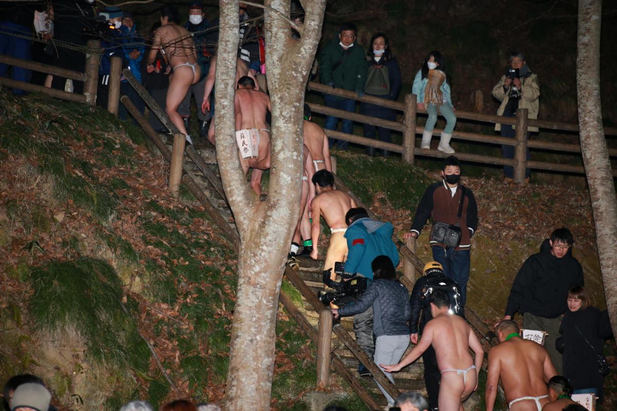 奥州・黒石寺「蘇民祭」(そみんさい)2024その1 2024/02/17