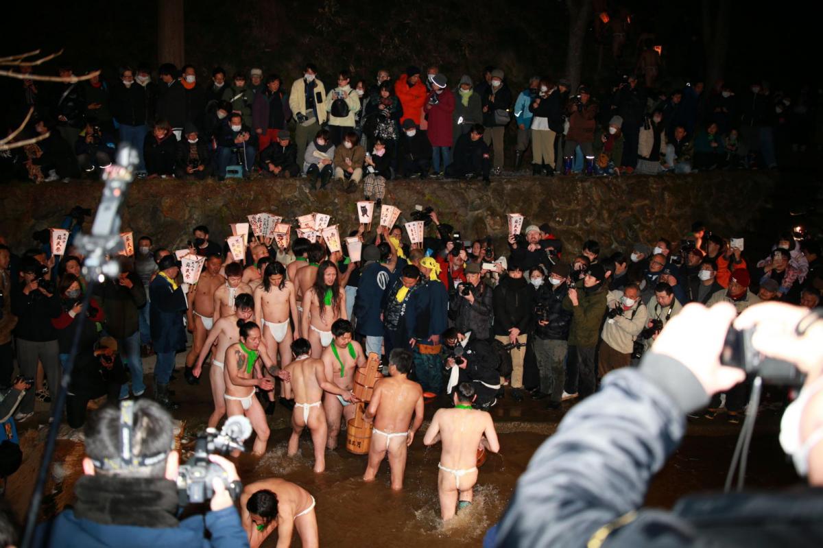 奥州・黒石寺「蘇民祭」(そみんさい)2024その1 2024/02/17