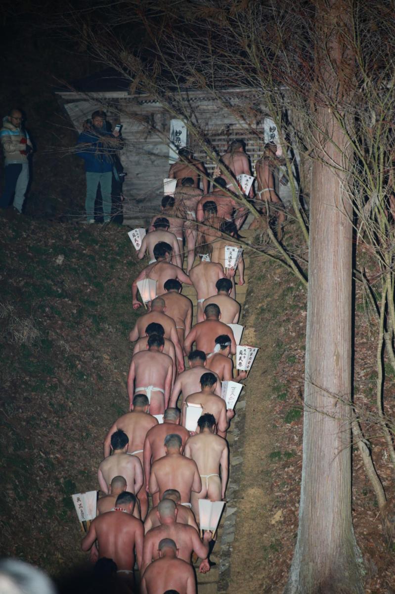 奥州・黒石寺「蘇民祭」(そみんさい)2024その1 2024/02/17