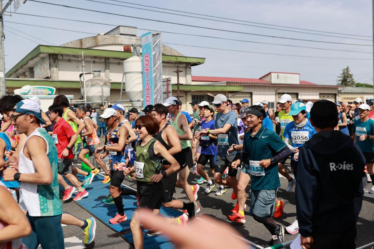 いわて奥州きらめきマラソン2024その3 スタートゴール編 2024/05/19