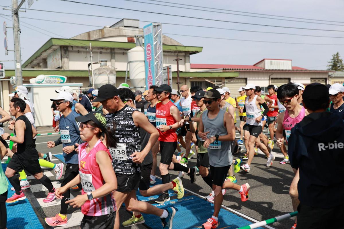 いわて奥州きらめきマラソン2024その3 スタートゴール編 2024/05/19
