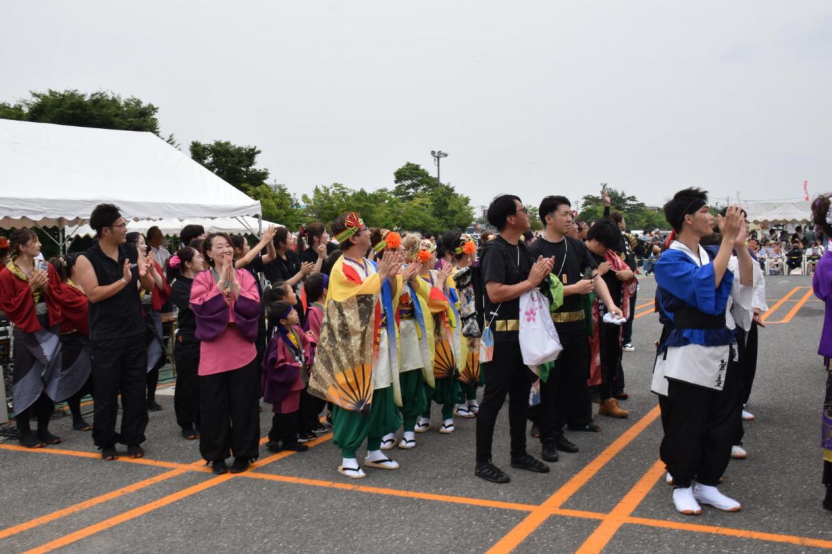 奥州前沢よさこいFesta17その1（奥州前沢よさこいフェスタ2024) 2024/07/14