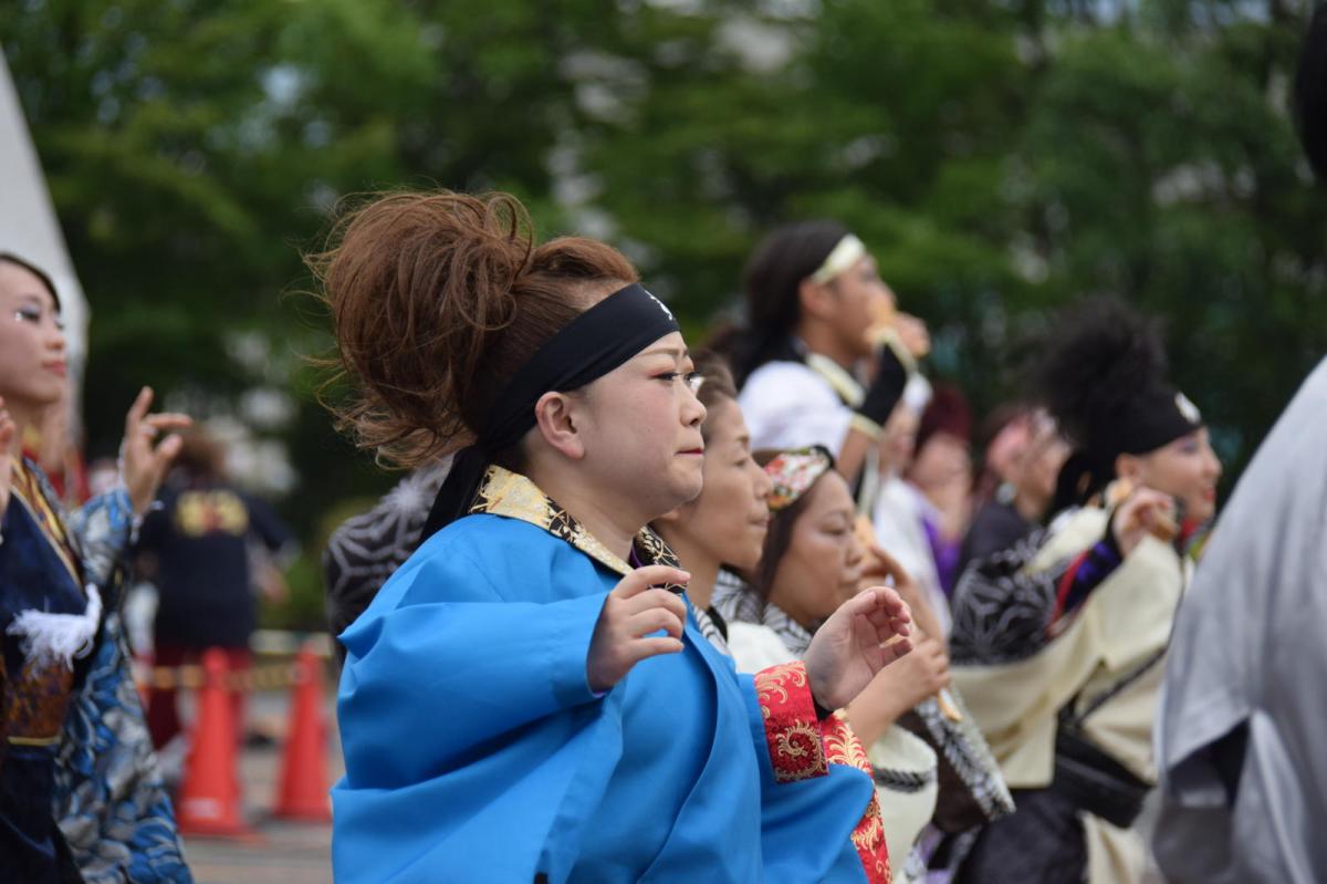 奥州前沢よさこいFesta17その1（奥州前沢よさこいフェスタ2024) 2024/07/14