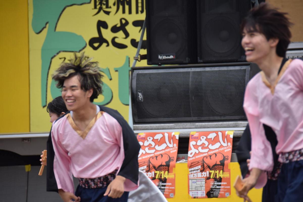 奥州前沢よさこいFesta17その1（奥州前沢よさこいフェスタ2024) 2024/07/14