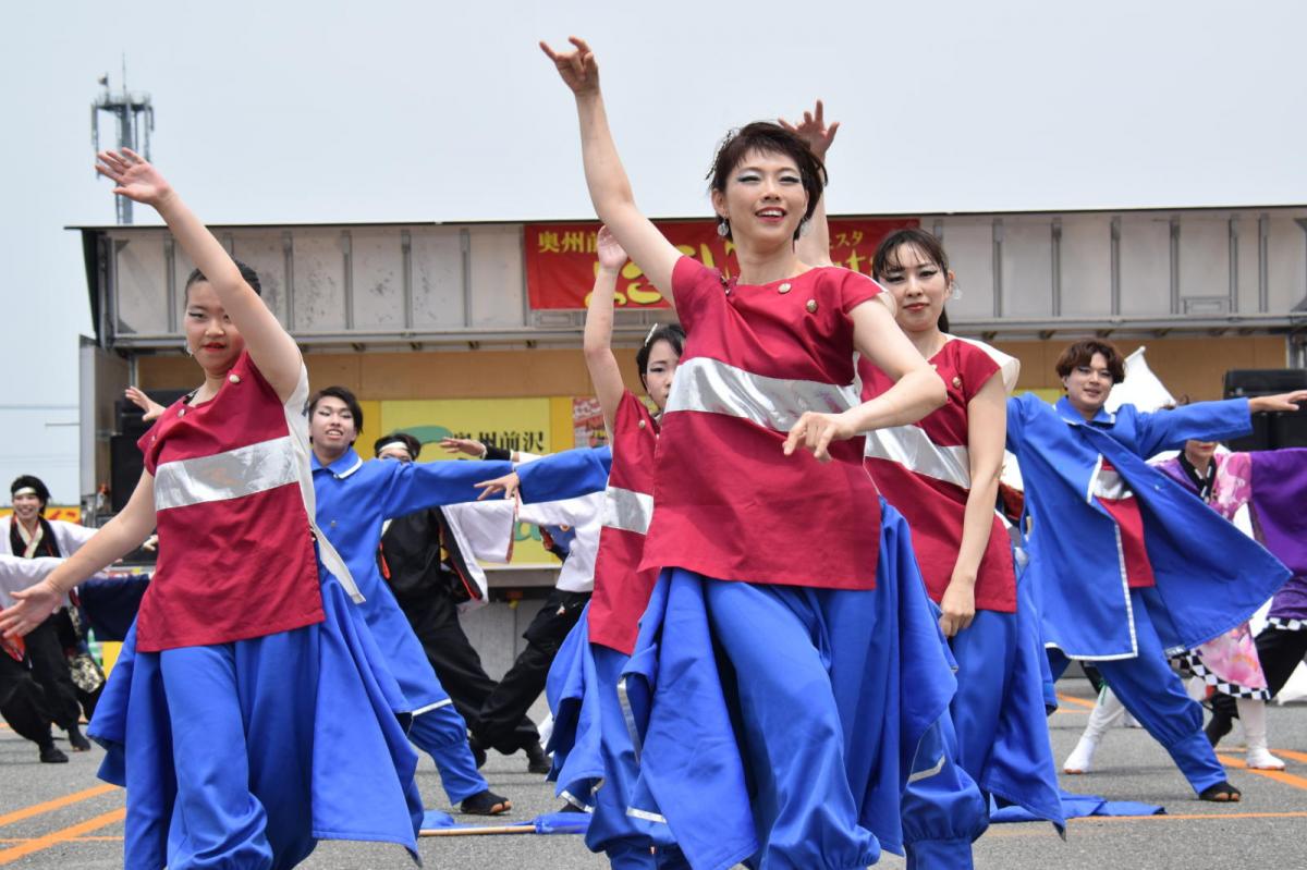 奥州前沢よさこいFesta17その1（奥州前沢よさこいフェスタ2024) 2024/07/14