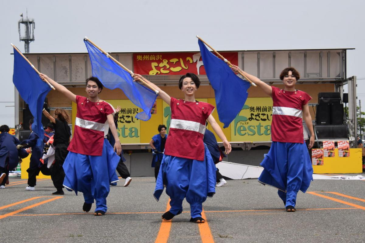 奥州前沢よさこいFesta17その1（奥州前沢よさこいフェスタ2024) 2024/07/14
