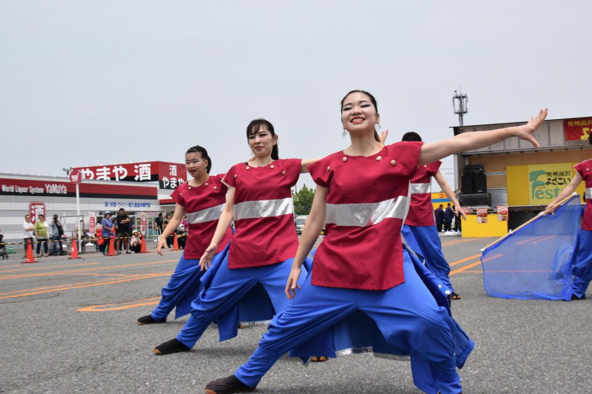 奥州前沢よさこいFesta17その1（奥州前沢よさこいフェスタ2024) 2024/07/14