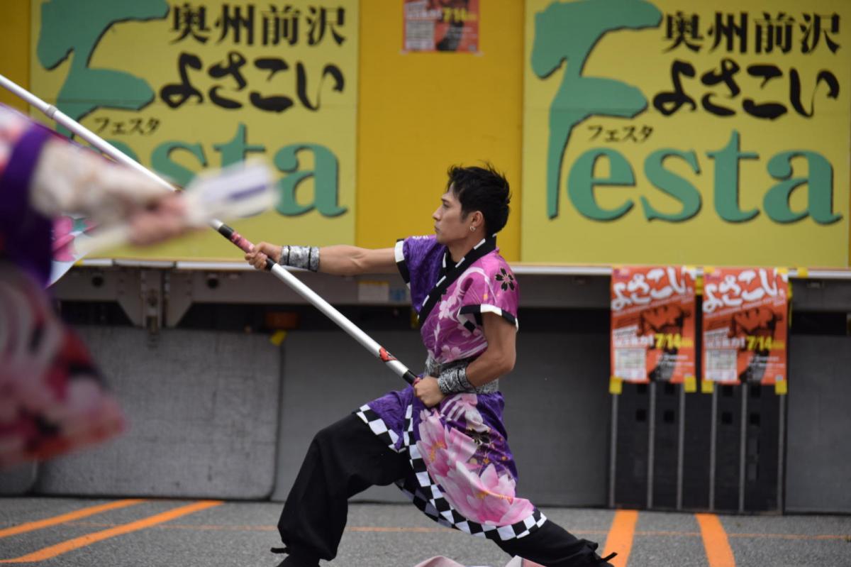 奥州前沢よさこいFesta17その1（奥州前沢よさこいフェスタ2024) 2024/07/14