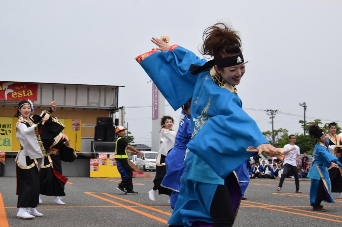 奥州前沢よさこいFesta17その1（奥州前沢よさこいフェスタ2024) 2024/07/14