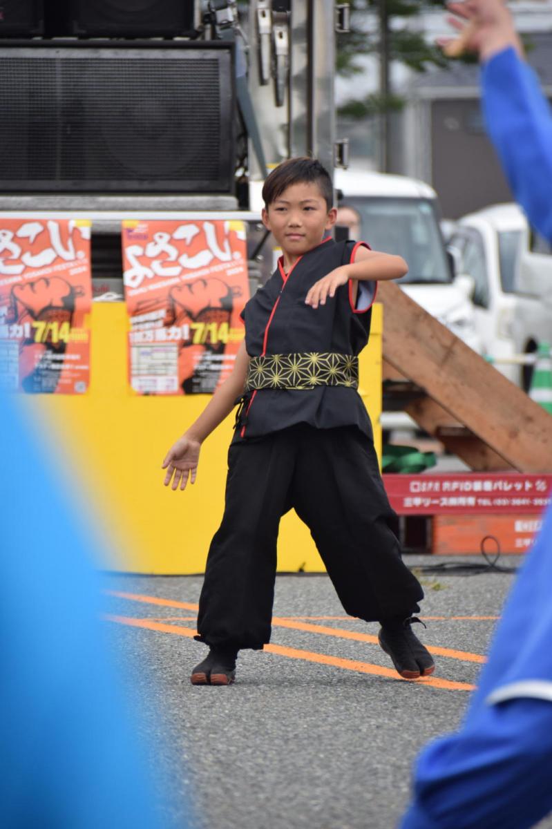 奥州前沢よさこいFesta17その1（奥州前沢よさこいフェスタ2024) 2024/07/14