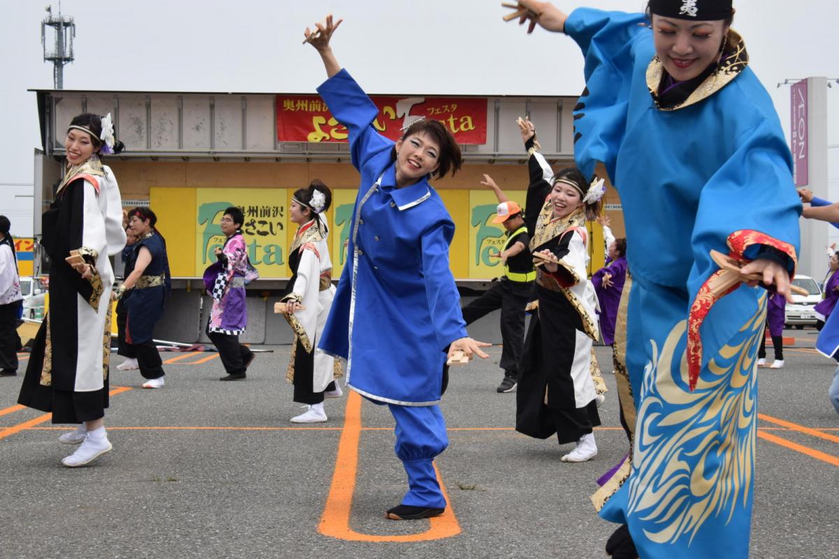 奥州前沢よさこいFesta17その1（奥州前沢よさこいフェスタ2024) 2024/07/14