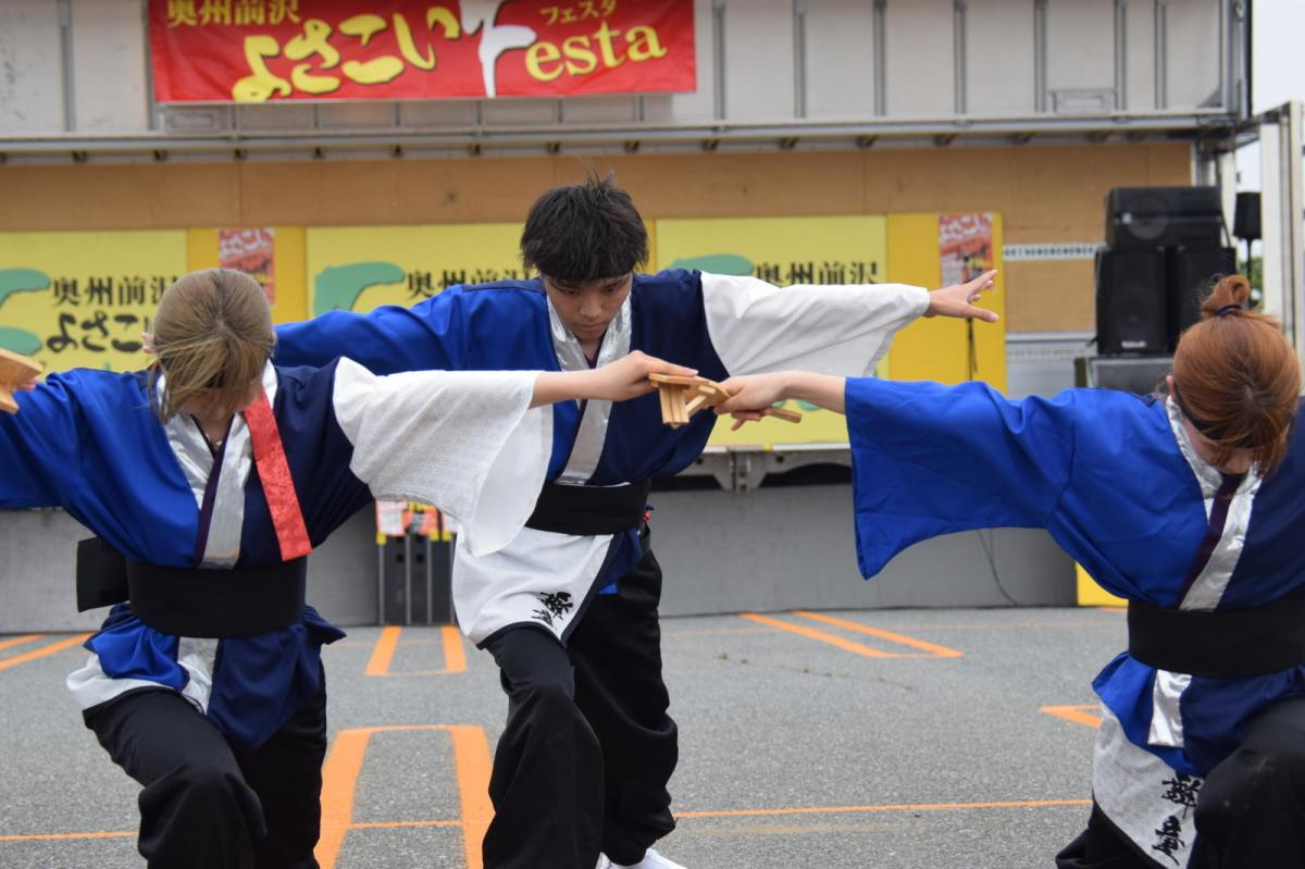 奥州前沢よさこいFesta17その1（奥州前沢よさこいフェスタ2024) 2024/07/14