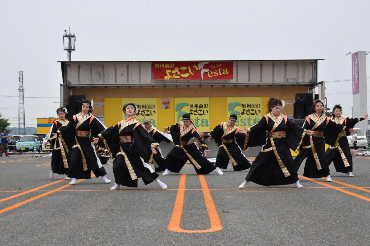 奥州前沢よさこいFesta17その1（奥州前沢よさこいフェスタ2024) 2024/07/14