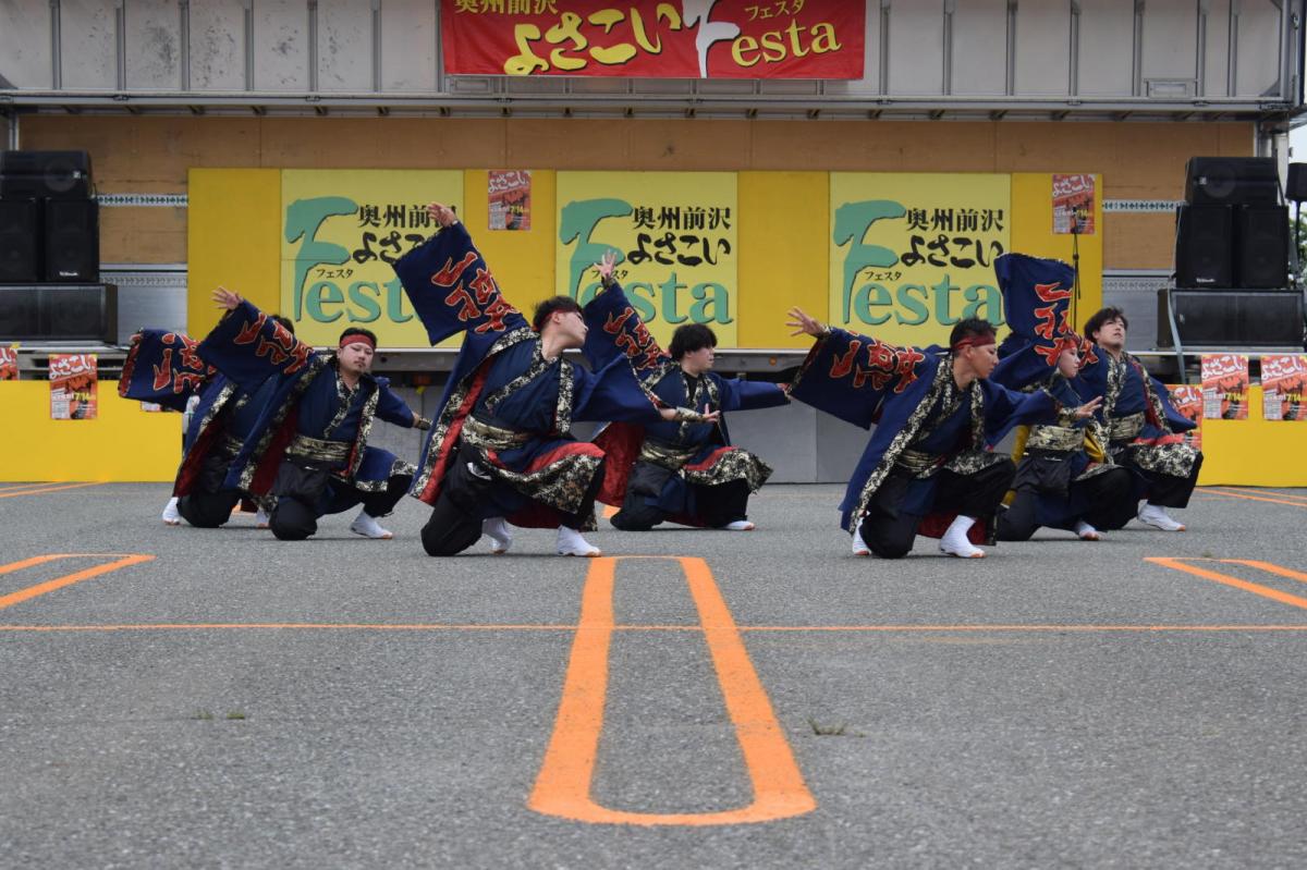奥州前沢よさこいFesta17その1（奥州前沢よさこいフェスタ2024) 2024/07/14