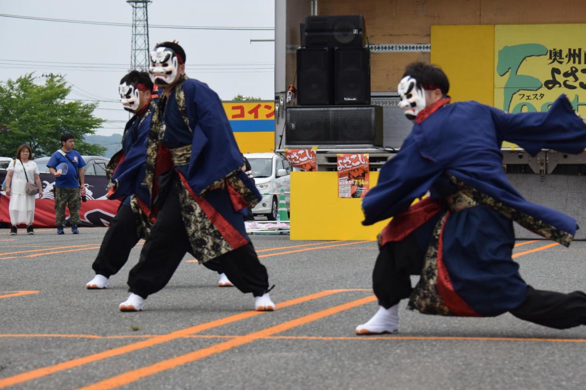 奥州前沢よさこいFesta17その1（奥州前沢よさこいフェスタ2024) 2024/07/14