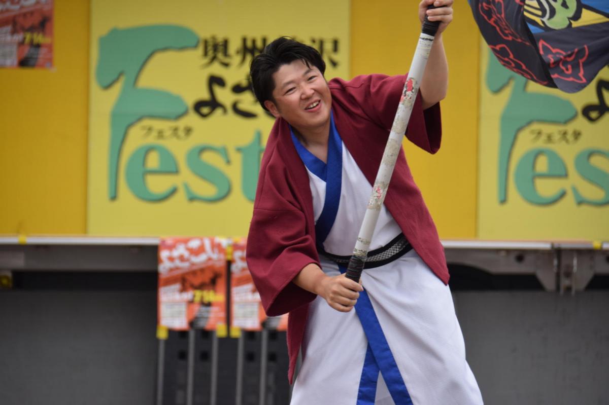 奥州前沢よさこいFesta17その1（奥州前沢よさこいフェスタ2024) 2024/07/14