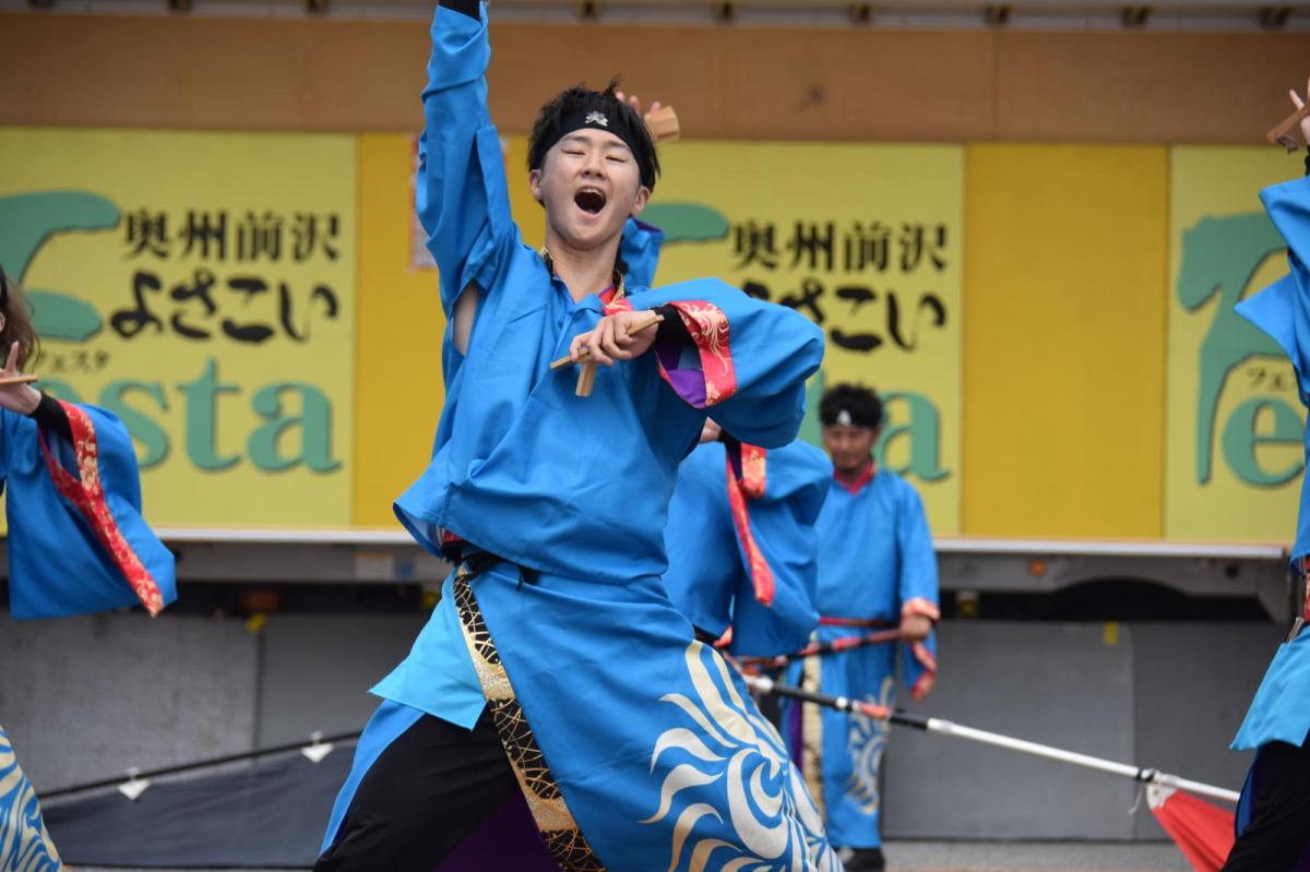 奥州前沢よさこいFesta17その1（奥州前沢よさこいフェスタ2024) 2024/07/14