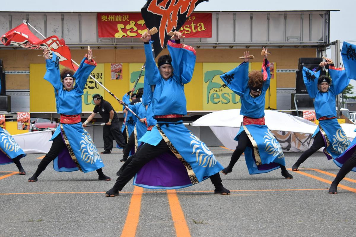 奥州前沢よさこいFesta17その1（奥州前沢よさこいフェスタ2024) 2024/07/14